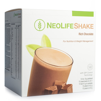 NeoLifeShake Rich Chocolate, Måltidserstattende proteindrik, chokolade