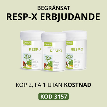 Begränsat Resp-X ERBJUDANDE